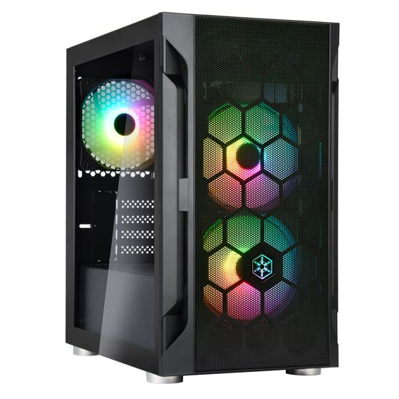 ������ SilverStone FARA FAH1MB-PRO, ��� ��, 1xUSB3.0, 2xUSB2.0, 3x120mm ARGB fan, TG Side Panel, mATX, Black SST-FAH1MB-PRO - �������� 1