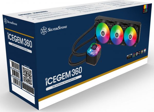 SilverStone    IceGem 360P ARGB,115x,1366,1200,2011,2066,TRX4,TR4,AM4,AM3(+),AM2(+),FM2(1), 2x120 SST-IG360-ARGB -  19