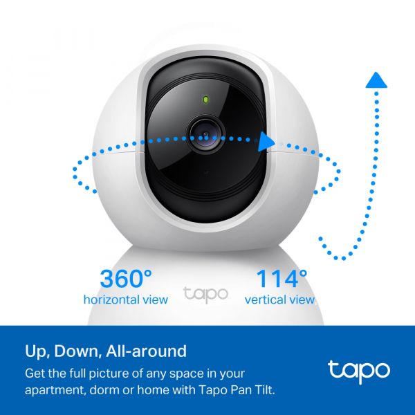 IP-������ TP-LINK Tapo C200C FHD N300 microSD motion detection, 9x zoom TAPO-C200C - �������� 4