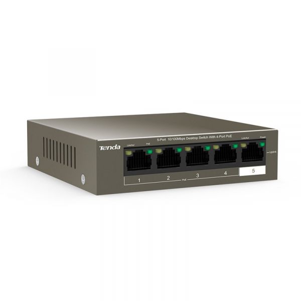 ���������� TENDA TEF1105P-4-63W 4xFE PoE, 1xFE Uplink TEF1105P-4-63W - �������� 2