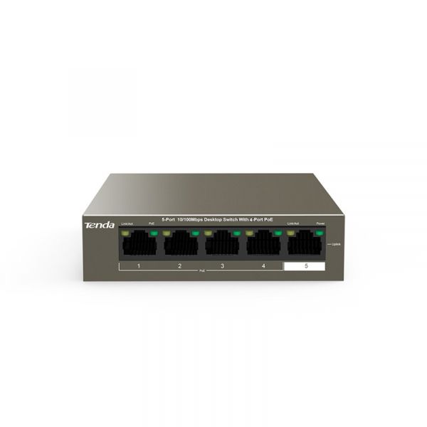 ���������� TENDA TEF1105P-4-63W 4xFE PoE, 1xFE Uplink TEF1105P-4-63W - �������� 1