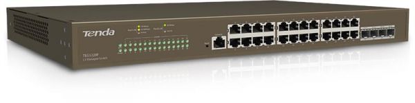 ���������� TENDA TEG5328F 24xGE, 4xSFP L3, ���������� TEG5328F - �������� 1
