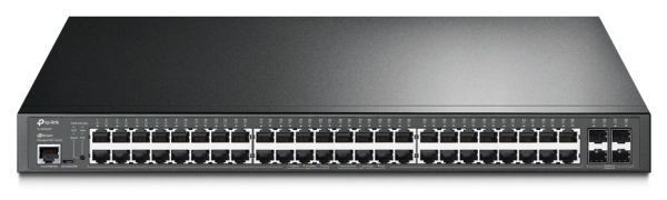 ���������� TP-LINK TL-SG3452P 48xGE/PoE+384W 4xGE SFP L2  JetStream 19" 1U TL-SG3452P - �������� 1