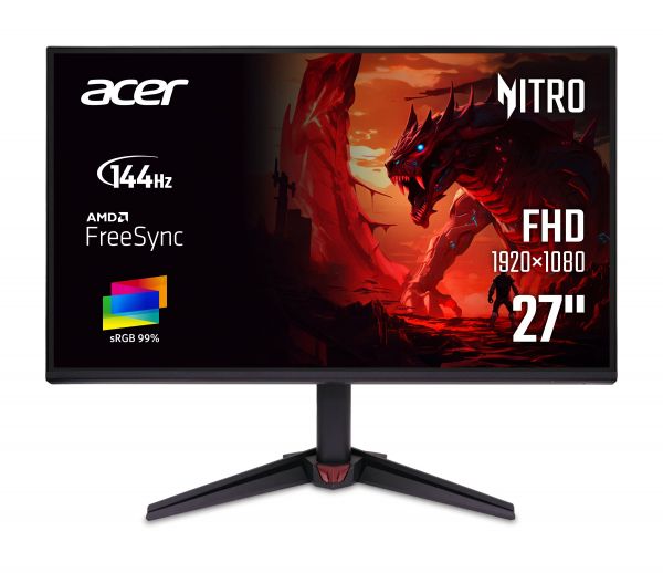 ������� Acer 27" Nitro VG270P6bip HDMI, DP, MM, IPS, 144Hz, 1ms UM.HV0EE.605 - �������� 1