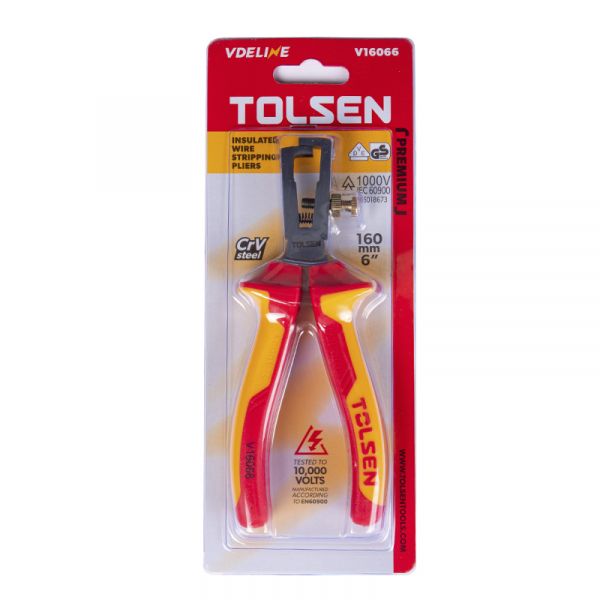 ������� �������� Tolsen Premium, ���������������, 1-3.2�� ��., 18-8 AWG, 160�� V16066 - �������� 1