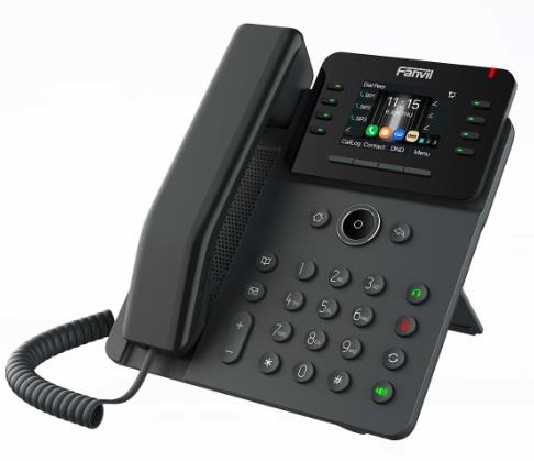 ������� IP Fanvil V62G-Black 2xGE LAN, 12 SIP �����, 21 DSS ������, VPN, SW Linux, PoE, 2.8" ������� �������, ������ V62G-BLACK - �������� 1