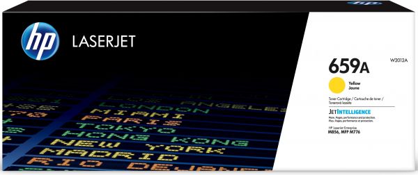 �������� HP 659A CLJ Enterprise M776/M856 Yellow (13000���) W2012A - �������� 1