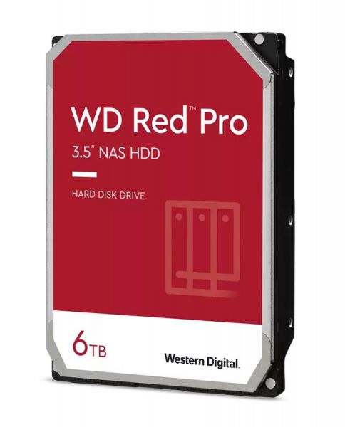 ������� ���� WD  6TB 3.5" 7200 256MB SATA Red Pro NAS WD6005FFBX - �������� 1