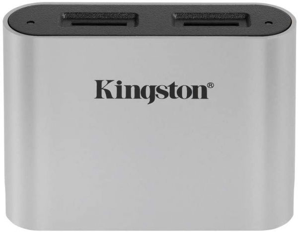   Kingston Workflow Dual-Slot microSDHC/XC UHS-II Card Reader WFS-SDC -  1