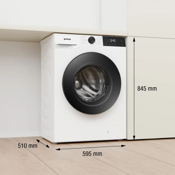 ���������� ������ Gorenje �����������, 8��, 1400, A+++, 51��, �������, ���, ����� WG2P84A32 - �������� 8