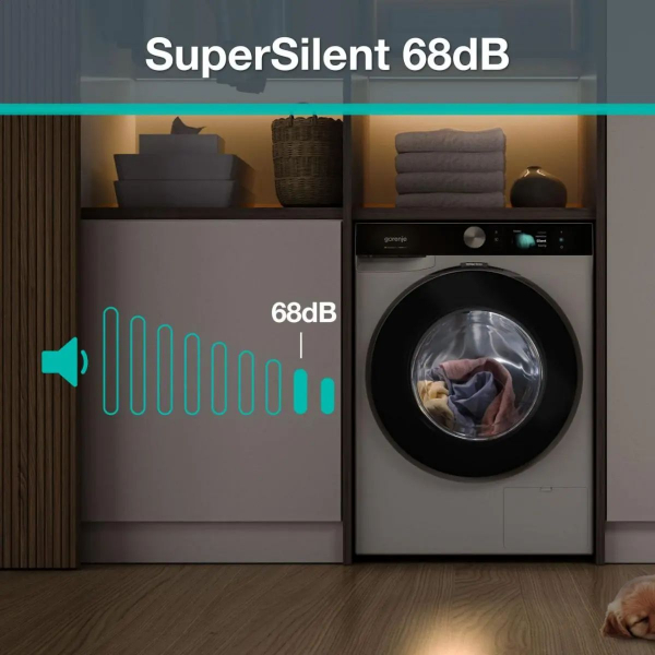 ���������� ������ Gorenje �����������, 10��, 1400, A+++, 60��, �������, ���, Wi-Fi, ��������, ����� WG814A5T4 - �������� 11