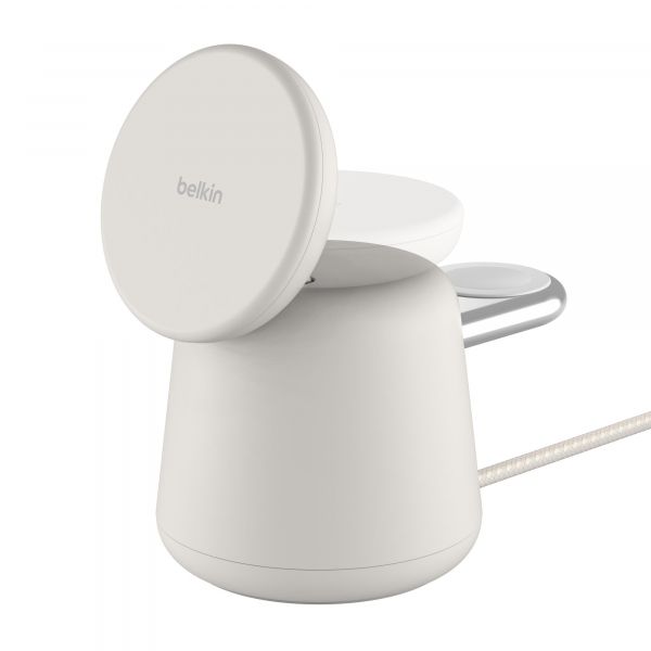 ������������ �������� ���������� Belkin 2in1 MagSafe iPhone/Watch/AirPods, Sand Mass WIZ020VFH37 - �������� 6