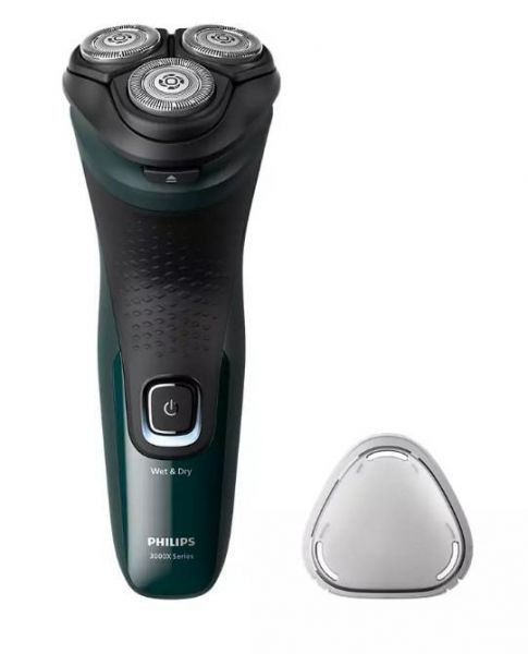 ������������� Philips X3002/00 Shaver 3000X, Black, �������, ���� �� ������ ������, 3 �������, ������ �� ��������� ����, ���� PowerCut, ����� ������� 4D, ����������/������ - �������� 1