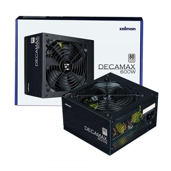 Zalman ���� �������� Decamax (600W) 85%, 80 Plus, 120��, 1xMB 24pin(20+4), 1xCPU 8pin(4+4), 3xMolex, 6xSATA, 2xPCIe 8pin(6+2) ZM600-LX3 - �������� 7