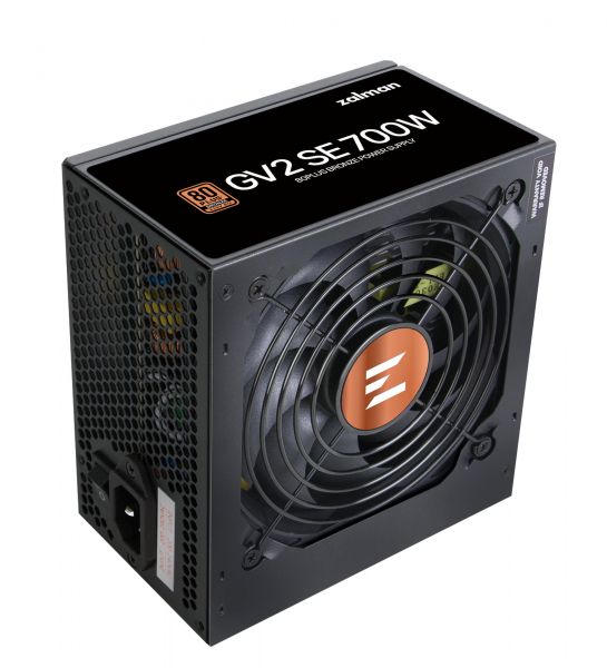 ���� �������� Zalman GV2SE  (700W) 88%, 80+ Bronze, 120��, 1xMB 24pin(20+4), 1xCPU(4+4 pin + 8pin), 4xMolex, 6xSATA, 4xPCIe 8pin(6+2) ZM700-GV2SE - �������� 2