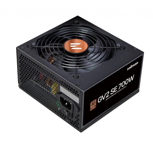 ���� �������� Zalman GV2SE  (700W) 88%, 80+ Bronze, 120��, 1xMB 24pin(20+4), 1xCPU(4+4 pin + 8pin), 4xMolex, 6xSATA, 4xPCIe 8pin(6+2) ZM700-GV2SE - �������� 1