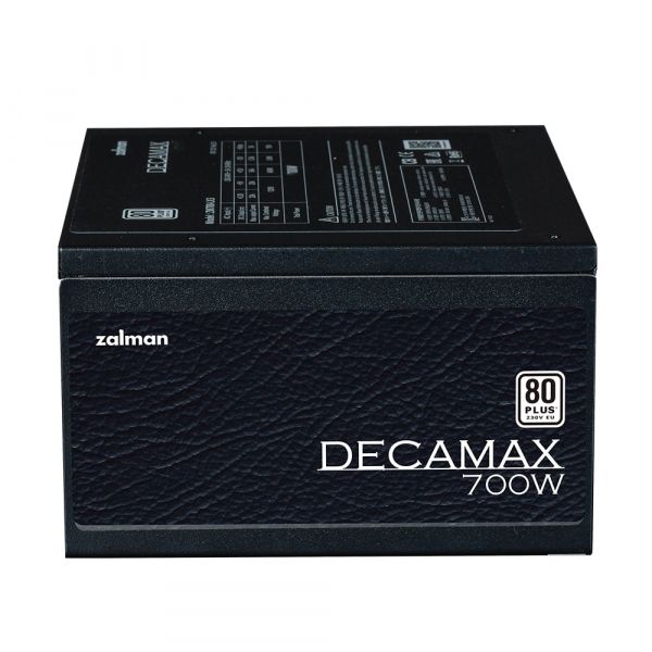 Zalman ���� �������� Decamax (700W) 85%, 80 Plus, 120��, 1xMB 24pin(20+4), 1xCPU 8pin(4+4), 3xMolex, 6xSATA, 4xPCIe 8pin(6+2) ZM700-LX3 - �������� 5