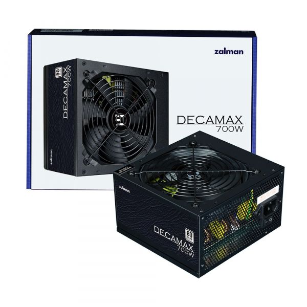 Zalman ���� �������� Decamax (700W) 85%, 80 Plus, 120��, 1xMB 24pin(20+4), 1xCPU 8pin(4+4), 3xMolex, 6xSATA, 4xPCIe 8pin(6+2) ZM700-LX3 - �������� 7