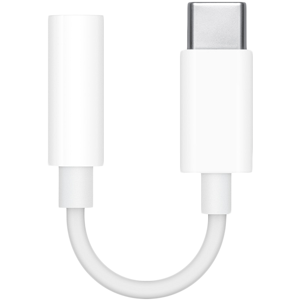  USB Type-C Apple USB-C to 3.5 mm Headphone Jack Adapter (MU7E2) -  1