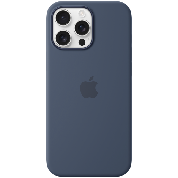 ����� ��� ��������� Apple iPhone 16 Pro Max Silicone Case with MagSafe - Denim (MYYU3) - �������� 1
