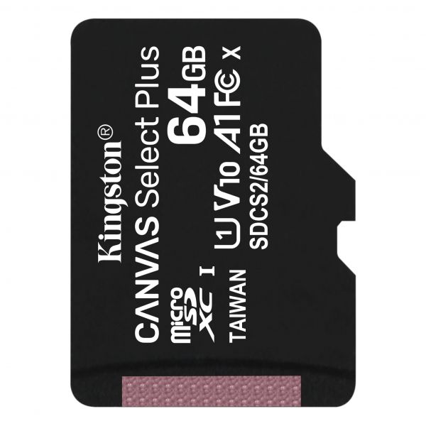    ' Kingston microSD   64GB C10 UHS-I R100MB/s -  1