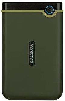    2T TRANSCEND TS2TSJ25M3G (2.5",2TB,USB 3.0) Military Green Slim -  1