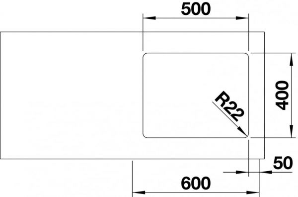 ������� ����� Blanco - 522967 ANDANO 500-U - �������� 3