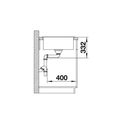 ������� ����� Blanco - 524725 ZIA 45 S COMPACT - �������� 4