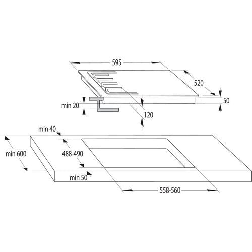 ��������������� �������� ����������� GORENJE GCI 691 BSC - �������� 2