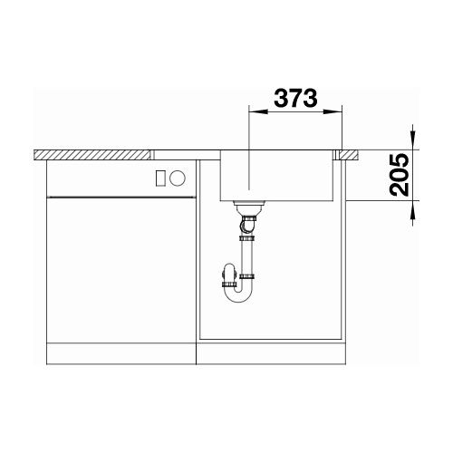������� ����� Blanco - LEMIS XL 6 S-IF Compact (525111) - �������� 4