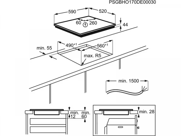 ���������� �������� �������� Electrolux EIV634 Hob2Hood - �������� 10