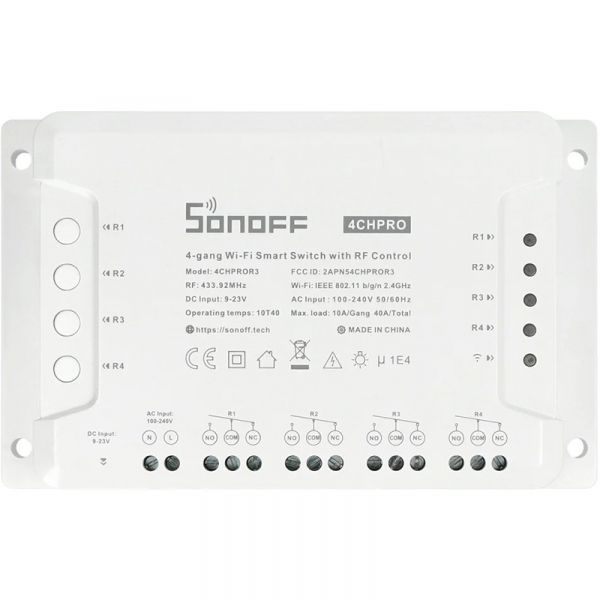 ����� 4-��������� ������������� Wi-Fi Sonoff � ����������� RF433MHz (4CHPROR3) - �������� 1
