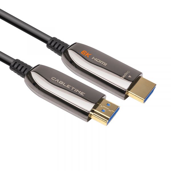 ³��� ������ Cabletime HDMI (M) - HDMI (M), 2.1V, 8K, 60Hz, 48Gbps, 10� (CA914029) - �������� 1