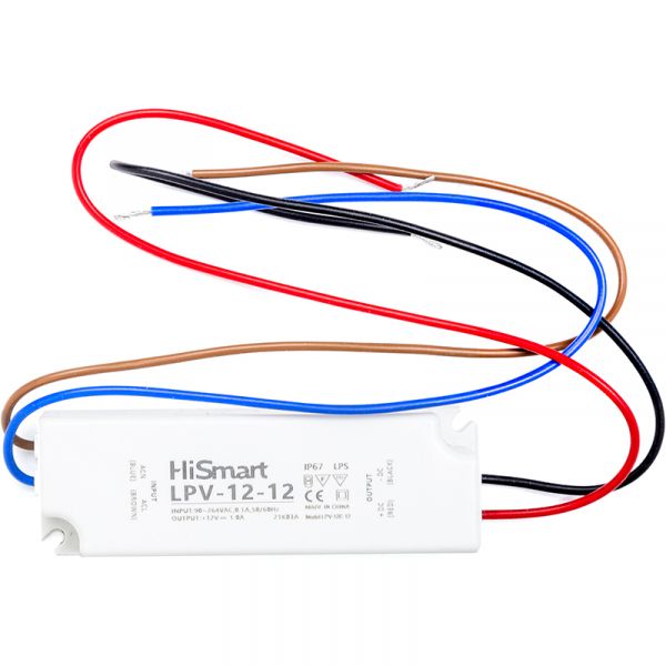 ���� �������� HiSmart 12V, 1�, 12W, IP67 (LPV-12-12) - �������� 1