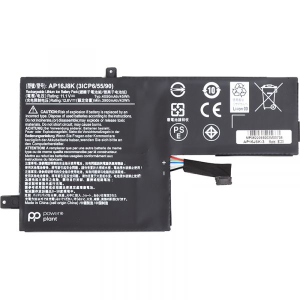 ����������� PowerPlant ��� ��������� ACER Chromebook 11 C731 (AP16J8K) 11.1V 4050mAh (NB410644) - �������� 1