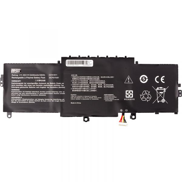 ����������� PowerPlant ��� ��������� ASUS ZenBook 14 (C31N1811) 11.55V 3400mAh (NB431991) - �������� 1