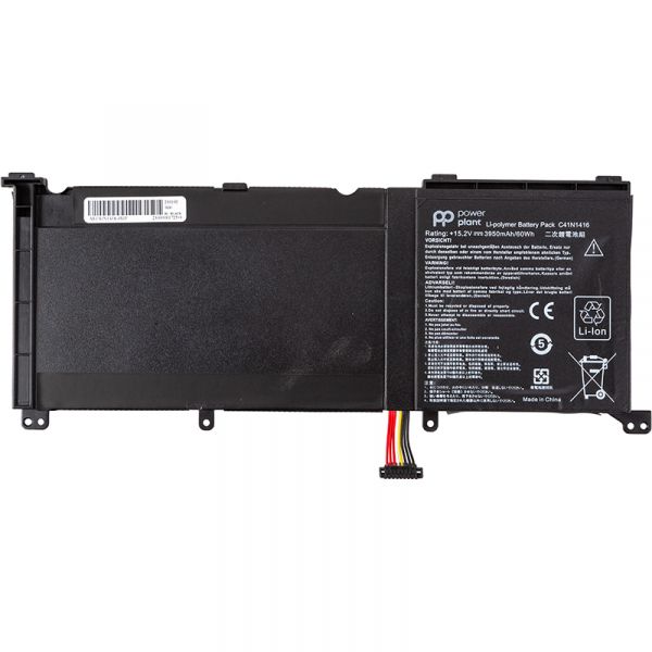 ����������� ��� ��������� ASUS Zenbook Pro UX501VW (C41N1416) 15.2V 3950mAh (NB432172) - �������� 1