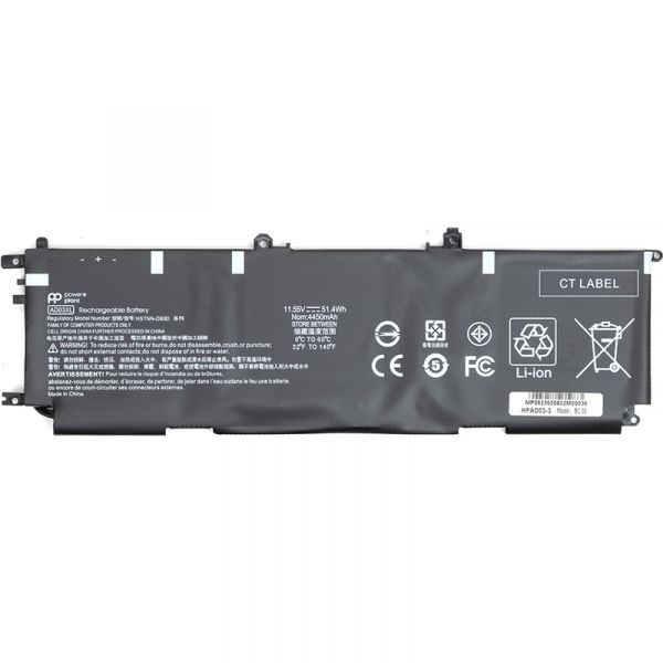 ����������� PowerPlant ��� ��������� HP Envy 13-AD141NG (AD03XL) 11.55V 4450mAh (NB461677) - �������� 1