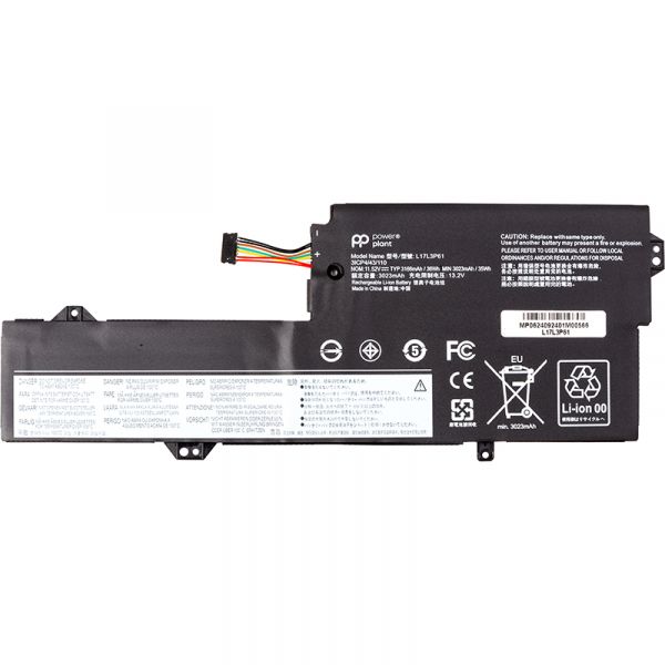 ����������� PowerPlant ��� ��������� LENOVO Ideapad Yoga 720-12IKB (L17L3P61) 11.52V 3166mAh (NB482535) - �������� 1