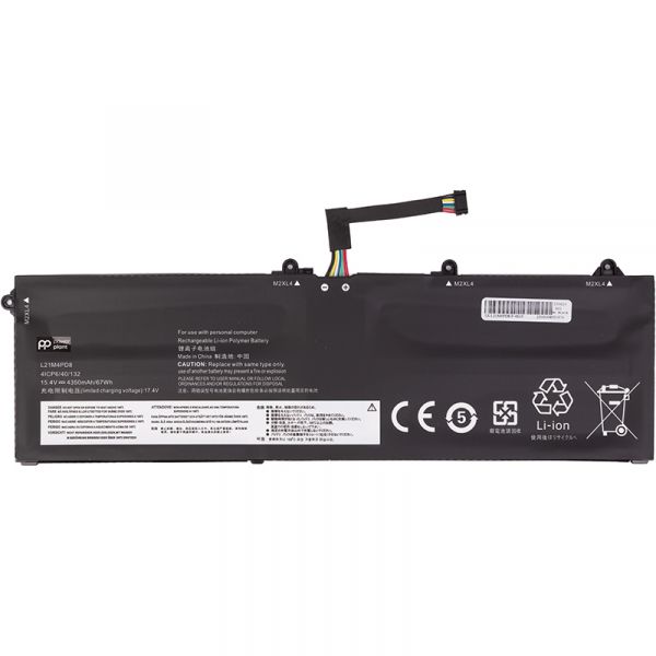 ����������� PowerPlant ��� ��������� LENOVO ThinkBook 16 G4+ IAP (L21M4PD8) 15.4V 4350mAh (NB482757) - �������� 1