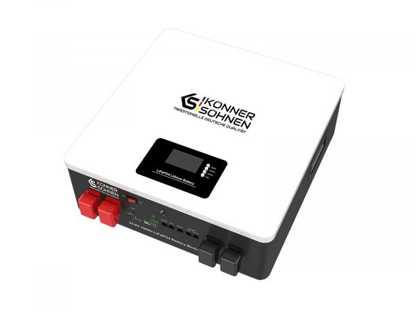 ������� ��� ��� �������������� ������� Konner&Sohnen KS LB 24�100, 100 Ah, 25.6 V, BMS, RS485, CAN, RS232, Wi-Fi, LiFePO4, IP21 - �������� 2