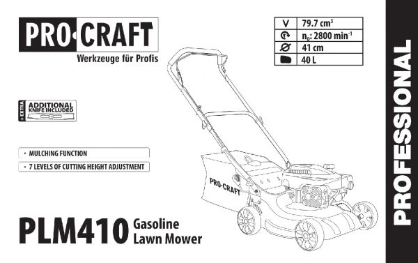 ������������� ��������� Procraft PLM410 - �������� 2