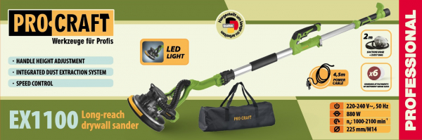 ������ ���������� Procraft EX1100 ��� ��� � ���� - �������� 2