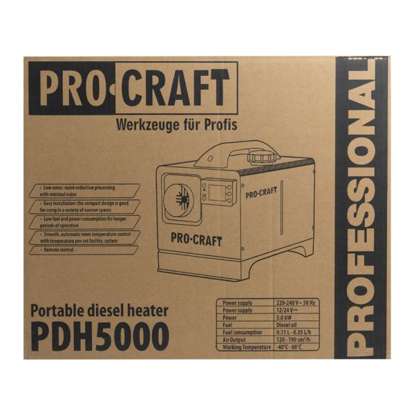 ����������� ��������� ������� Procraft PDH5000 - �������� 26
