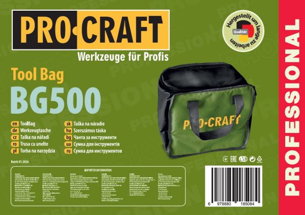 ����� ��� ����������� Procraft BG500 - �������� 2