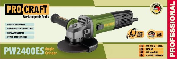 �������������� ������ Procraft PW2400ES 125 �� - �������� 2