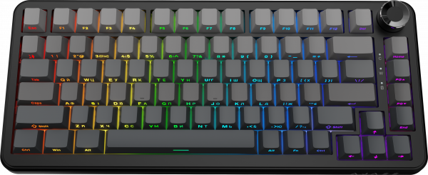���������� ��������� ��������� Ajazz AK820 MAX PLUS White Birch Switch Black Gradient (AK820-MAX-WB - �������� 1