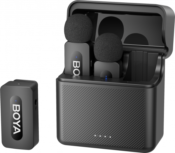 ����������� ��������� ������� BOYA BY-V35 TRS for camera Black - �������� 1