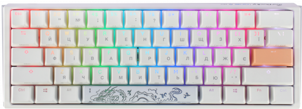 ��������� ��������� Ducky One 3 Mini Cherry MX Red RGB White UA - �������� 1