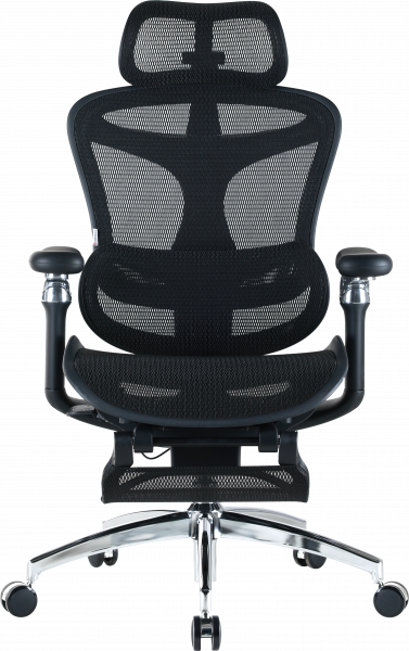 ����� ������ � ��������� ��� ��� Sihoo DORO C300 Pro Mesh Black with footrest - �������� 1